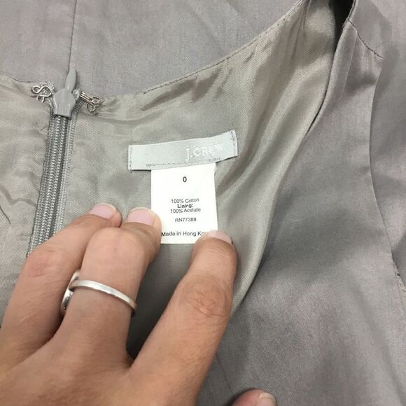 J. Crew V-Neck Midi (H11) - Picture 5 of 6